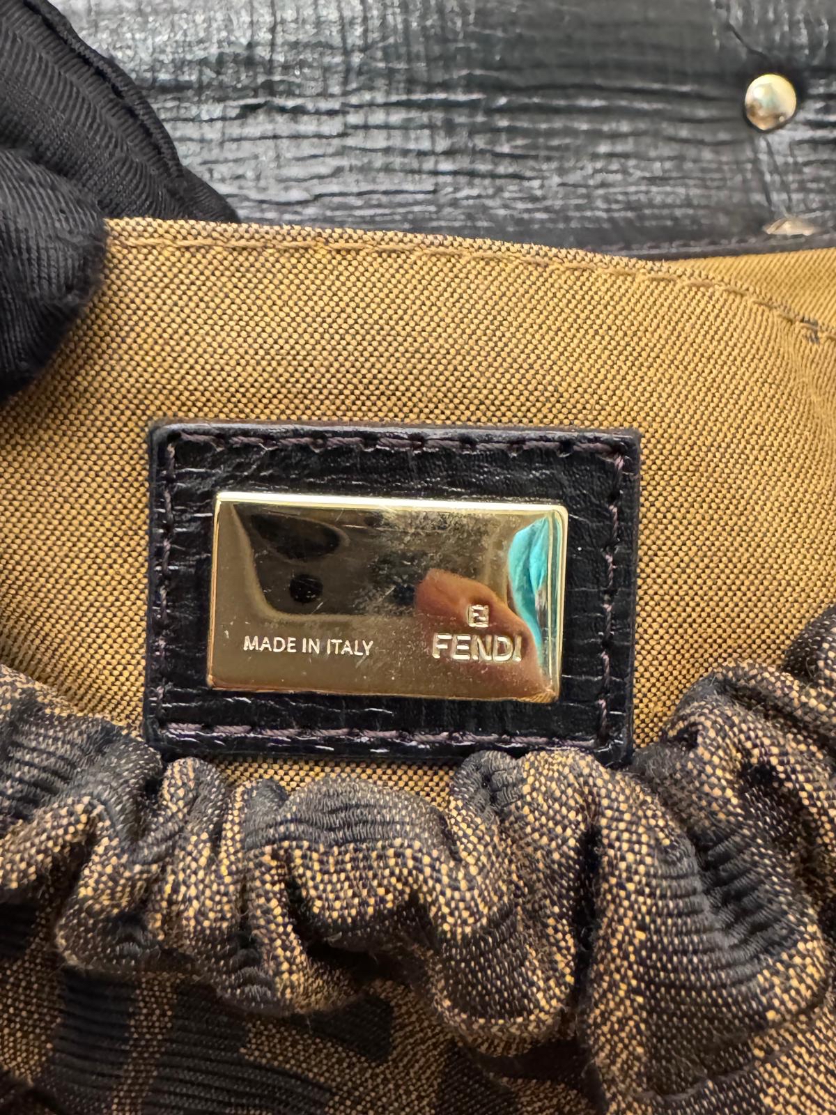 Fendi Zucca Print Canvas Magic Bag