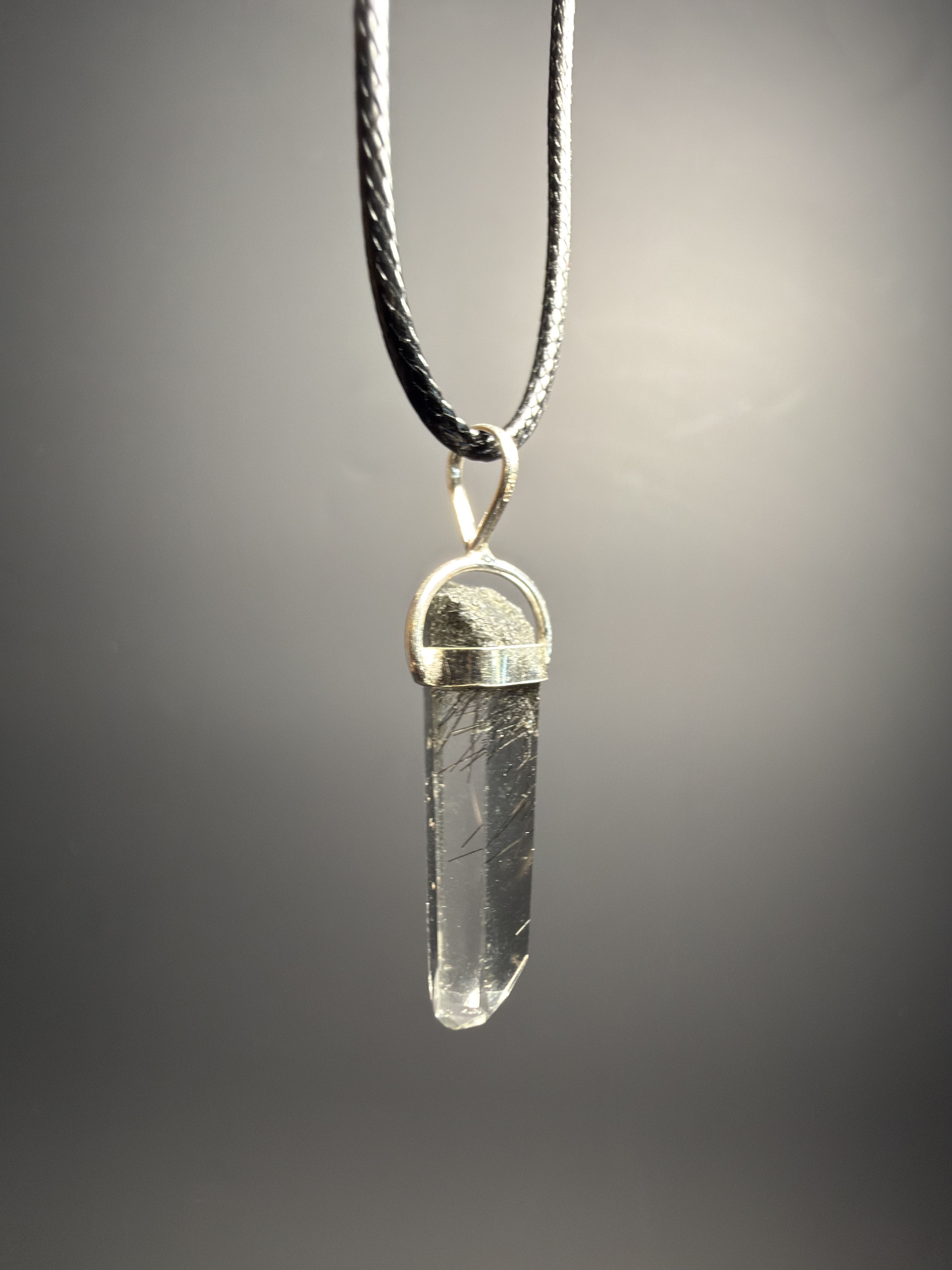 巴西黑髮晶吊咀 （28.8mm) (option 5)