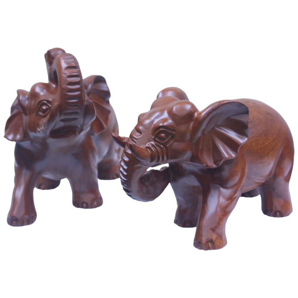 吸水如意大象 一對