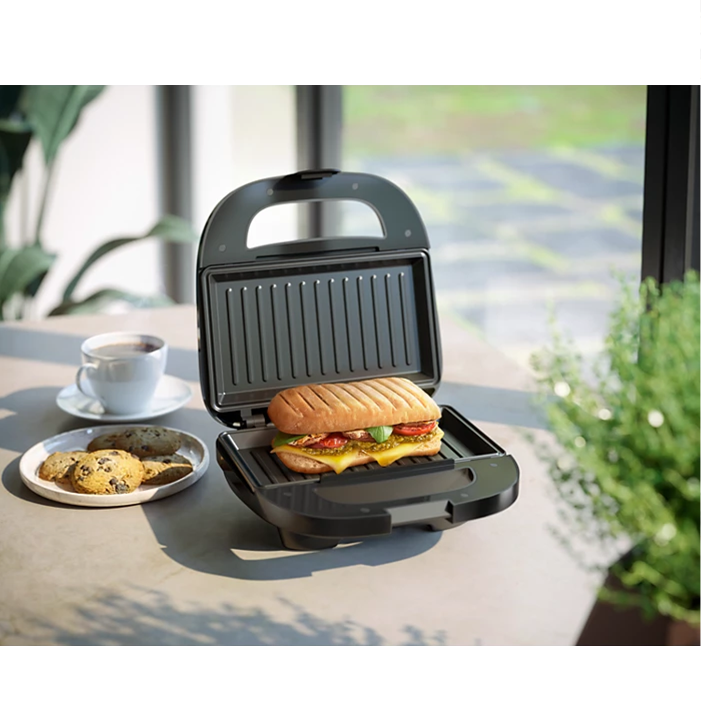 Philips 3000 Series 750W Sandwich Maker (HD2330/90)