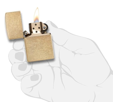 Zippo 207G **金花砂防風打火機 防風打火機 | ZIPPO 指定授權經銷商 |美國製造 | 收藏