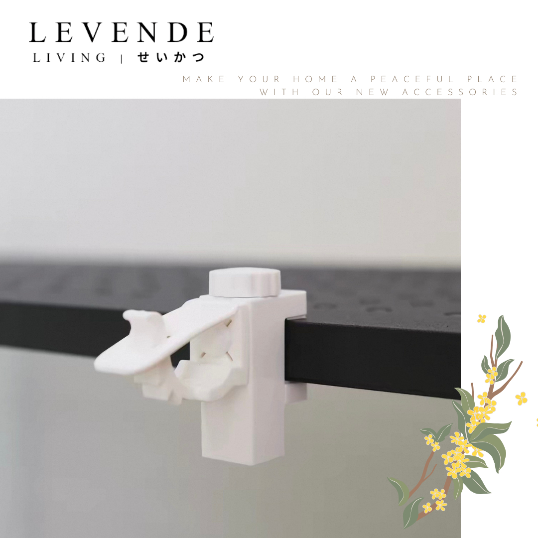 Levende櫃子簾層板掛桿夾