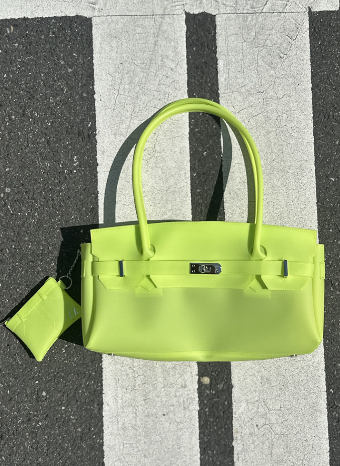 韓國 DEINET 軟糖色系 果凍2用手袋 ｜JELLY TWO-WAY BAG