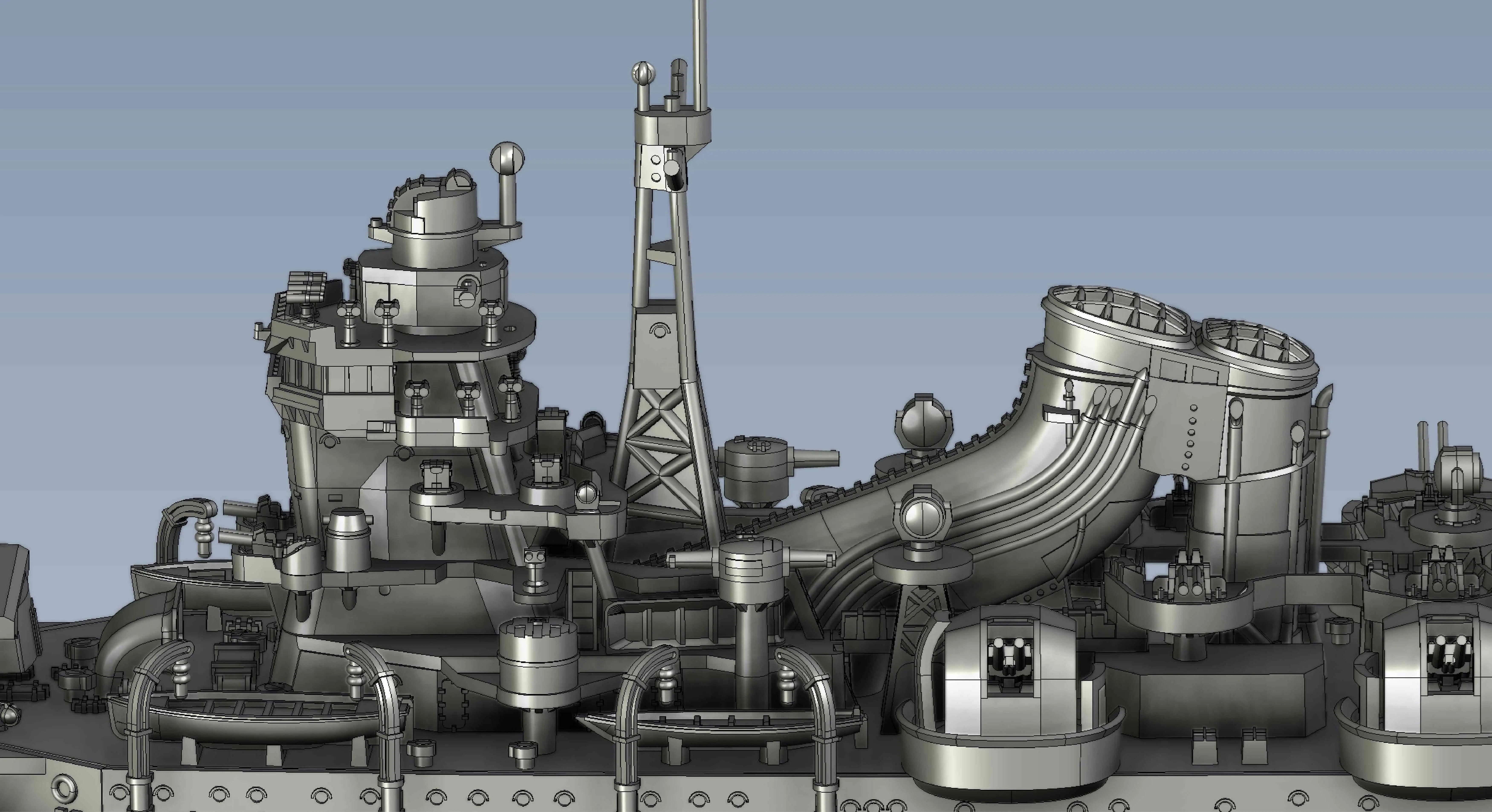1/700 Japanese cruiser Mikuma (1942)