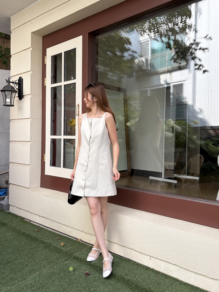 The Classic Button-Front Dress