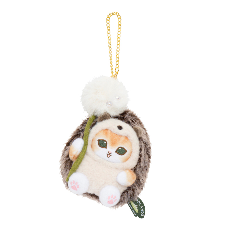🎀【預訂】Mofusand Woodlands 公仔掛飾 - 刺蝟&蒲公英