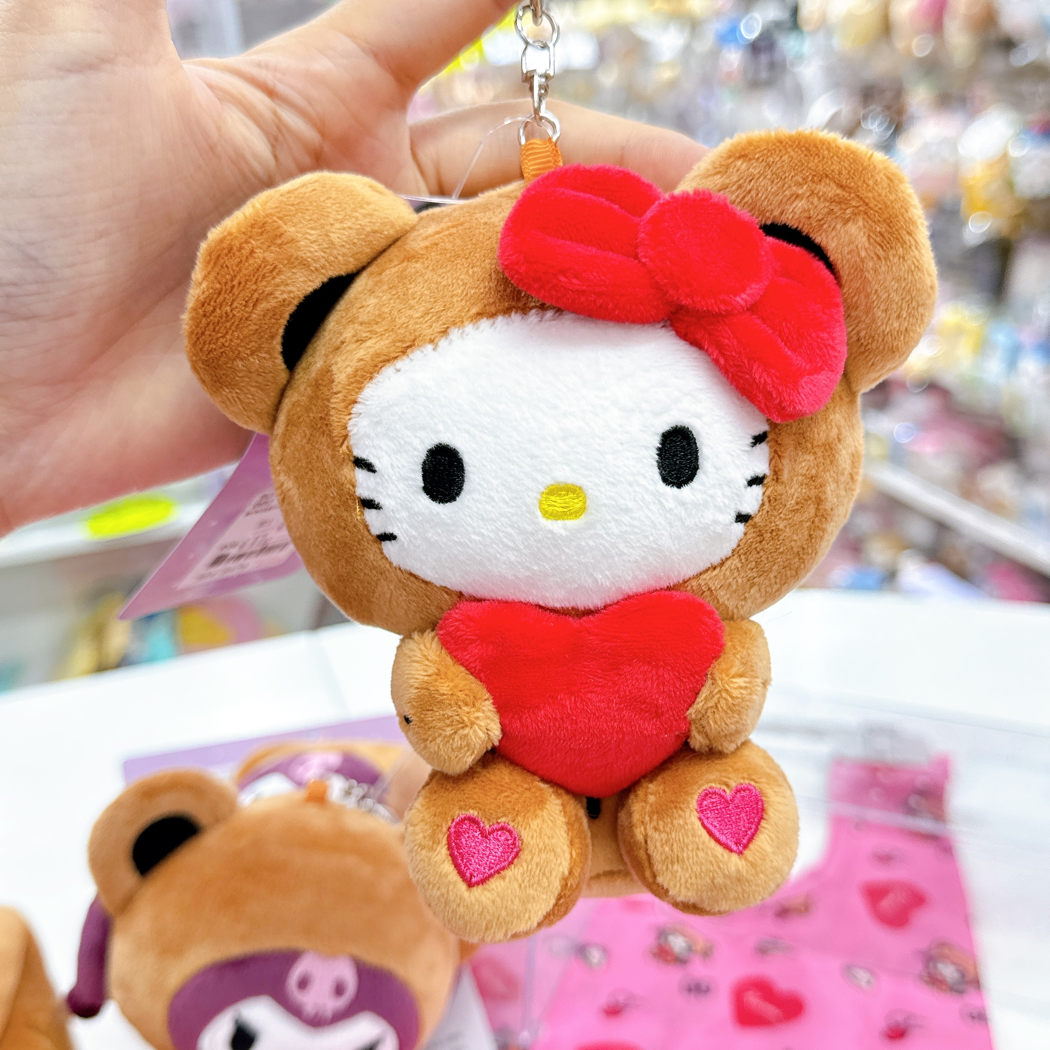 日本直送sanrio限定版熊仔系列環保袋/公仔掛飾/化妝袋