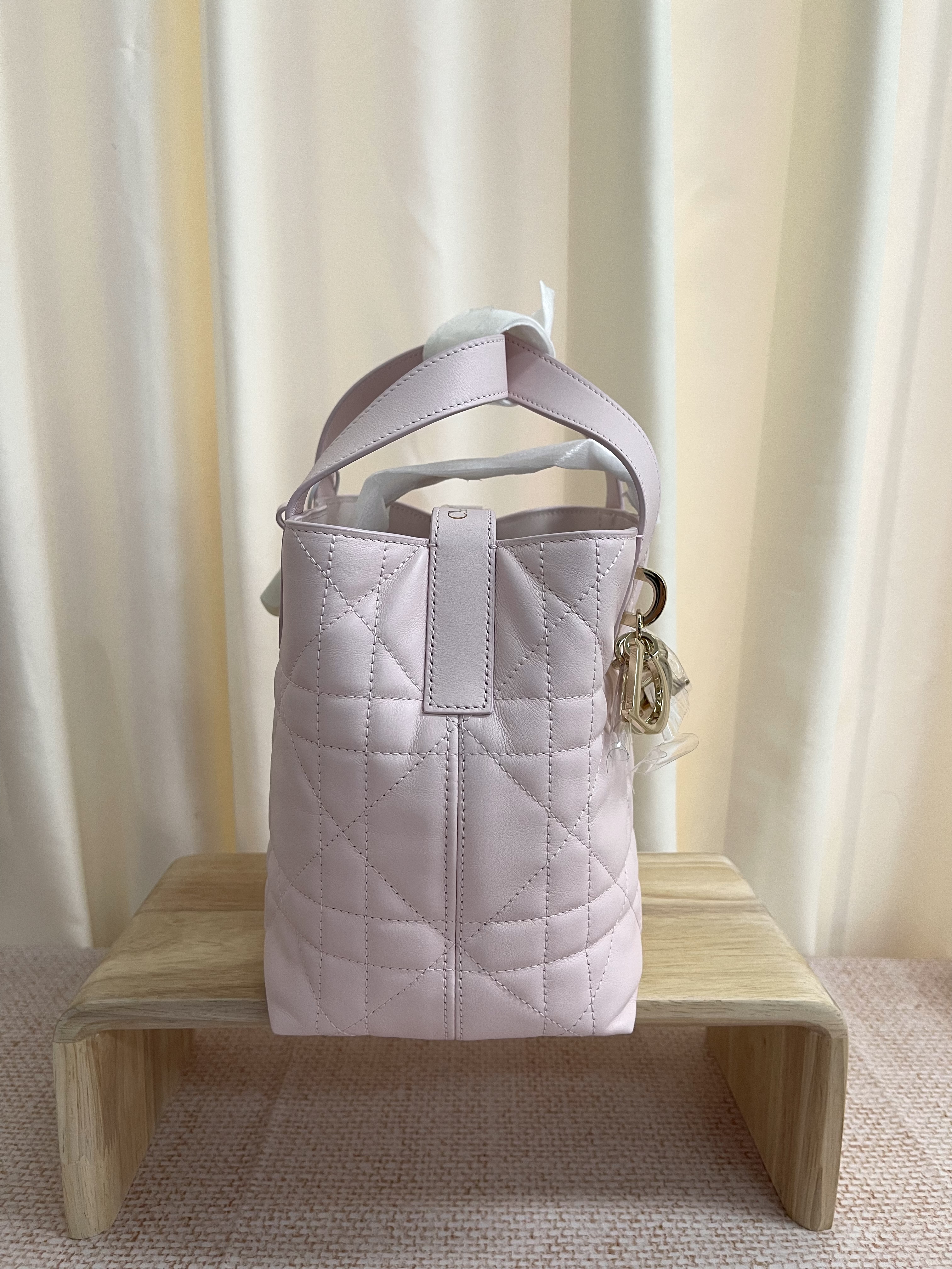 Pre-owned Dior Small Toujours Vertical Tote Bag