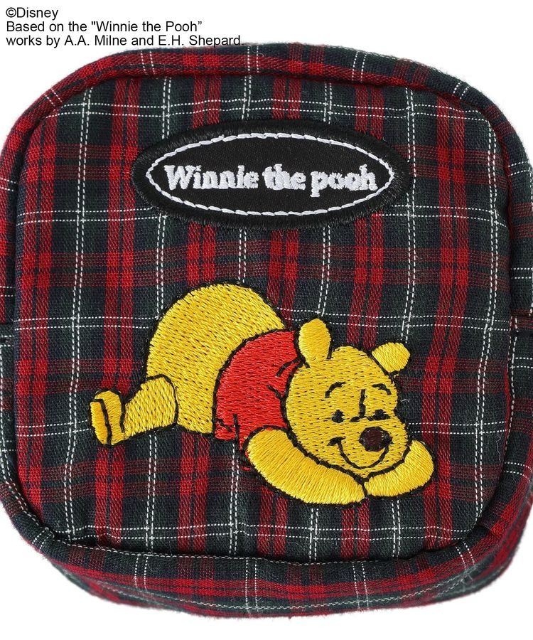🌸 【預訂】Mini Pouch(RD)-Green Parks x Pooh 