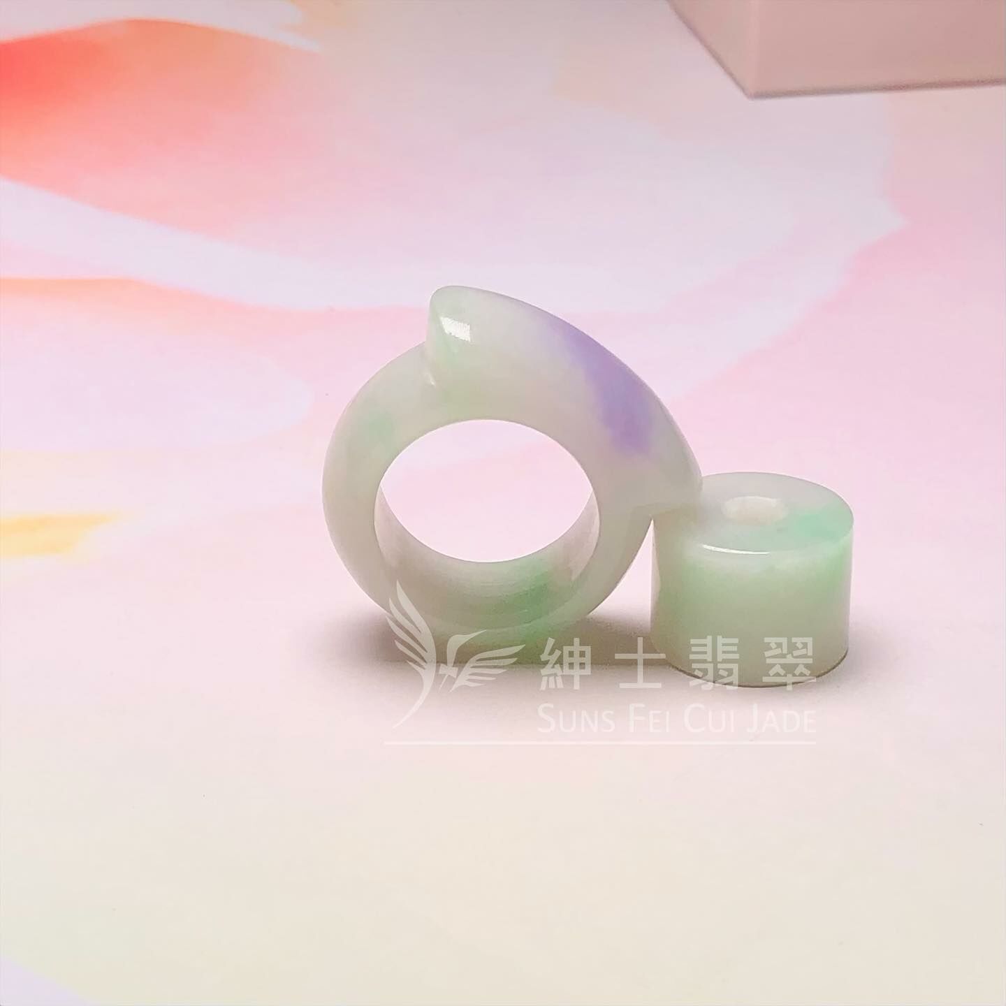 春彩馬鞍戒指連芯(港圈23.5號)