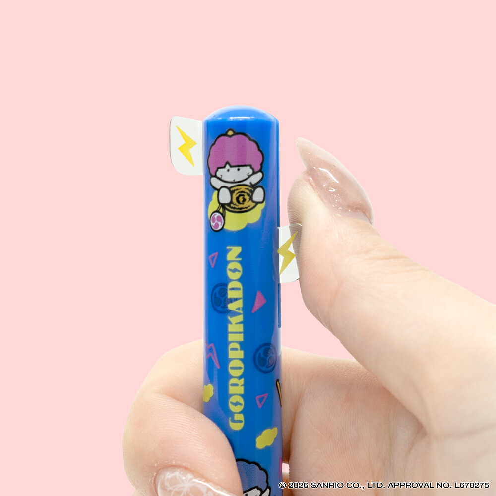 現貨｜Sanrio Goropikadon 雷公三兄弟 日本製 mimi 2色 原子筆 (黑紅) 24519901