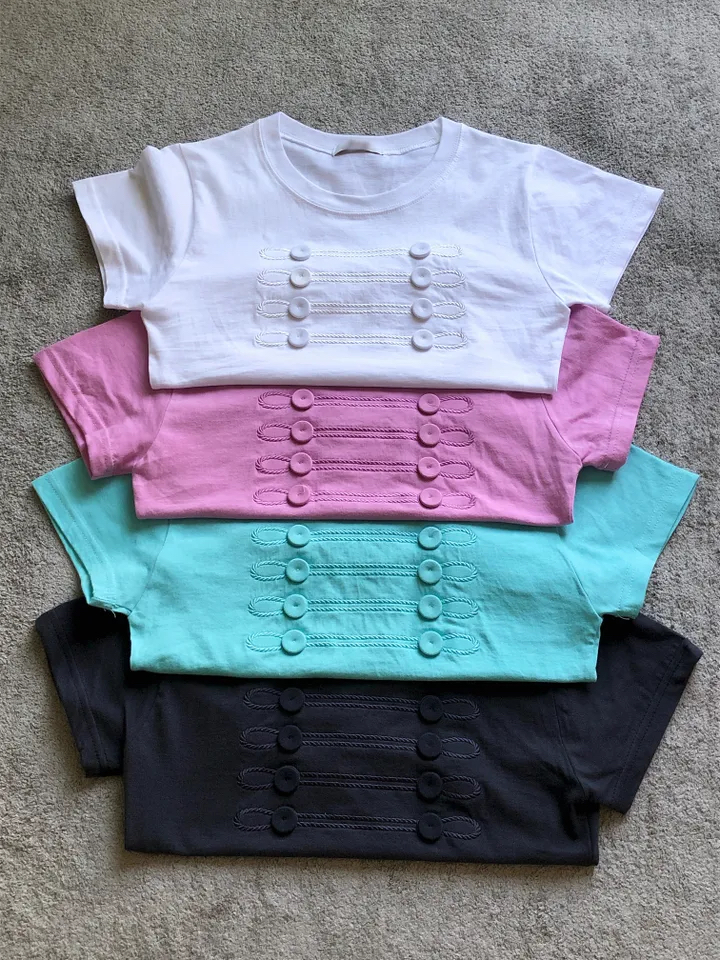 Napoleonic Short Sleeve Top