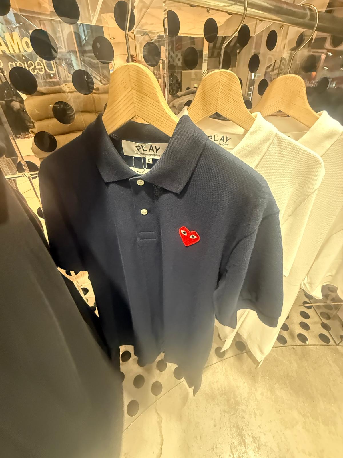 CdG play红心polo Navy