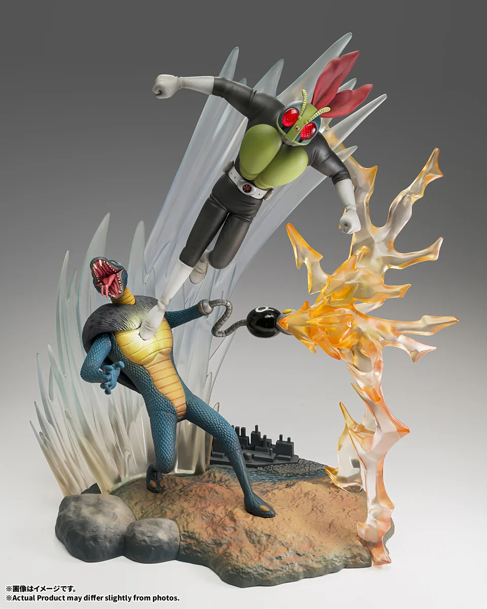(預訂訂金 $400) (總價 $1016) Bandai Figuarts Zero 幪面超人 VS 眼鏡蛇男 (行版) Kamen Rider vs. Cobra Man