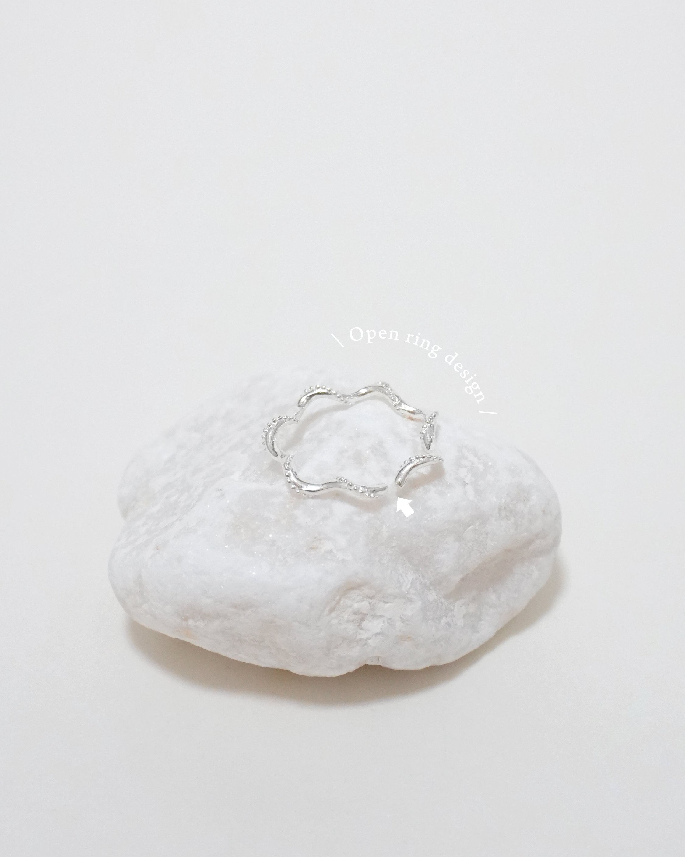Ultra Fine Petal Lace Ring