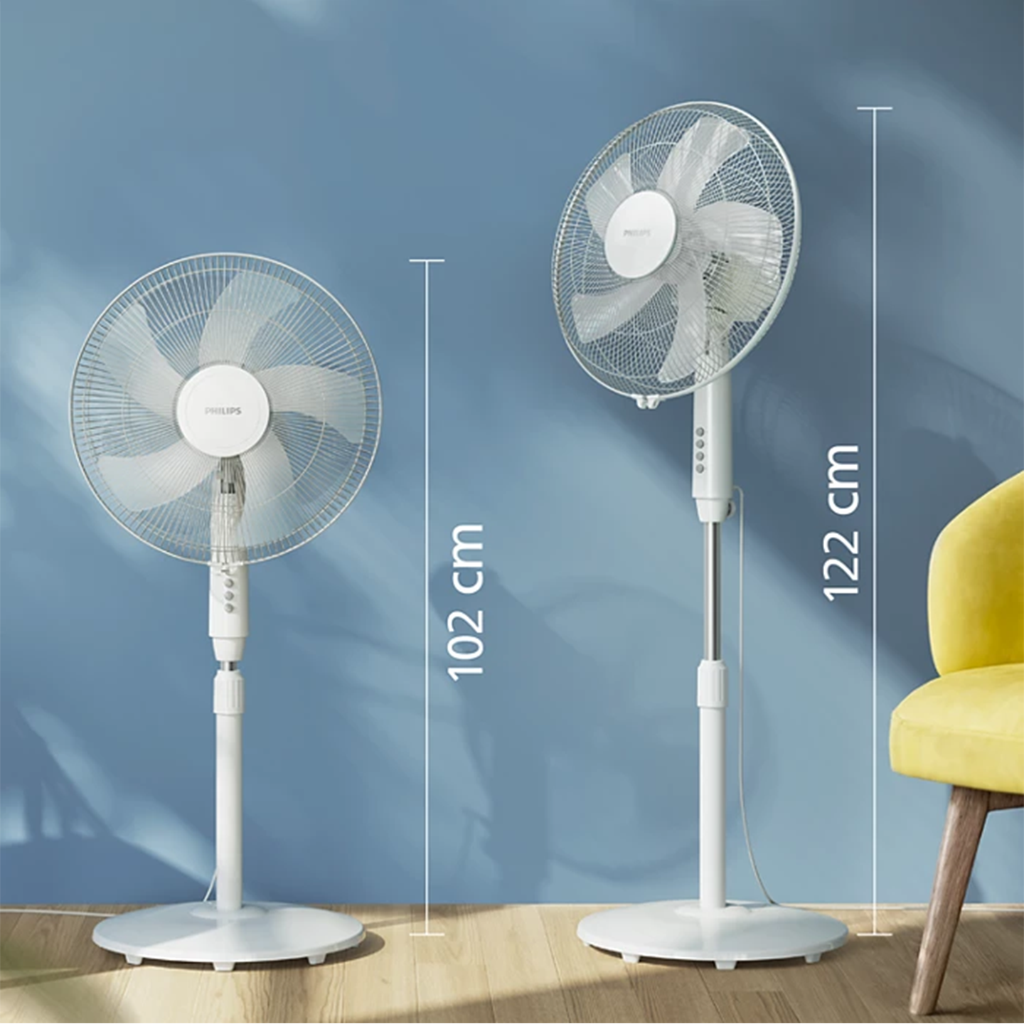 Philips 600 Series Pedestal Stand Fan White (ACP620/00)
