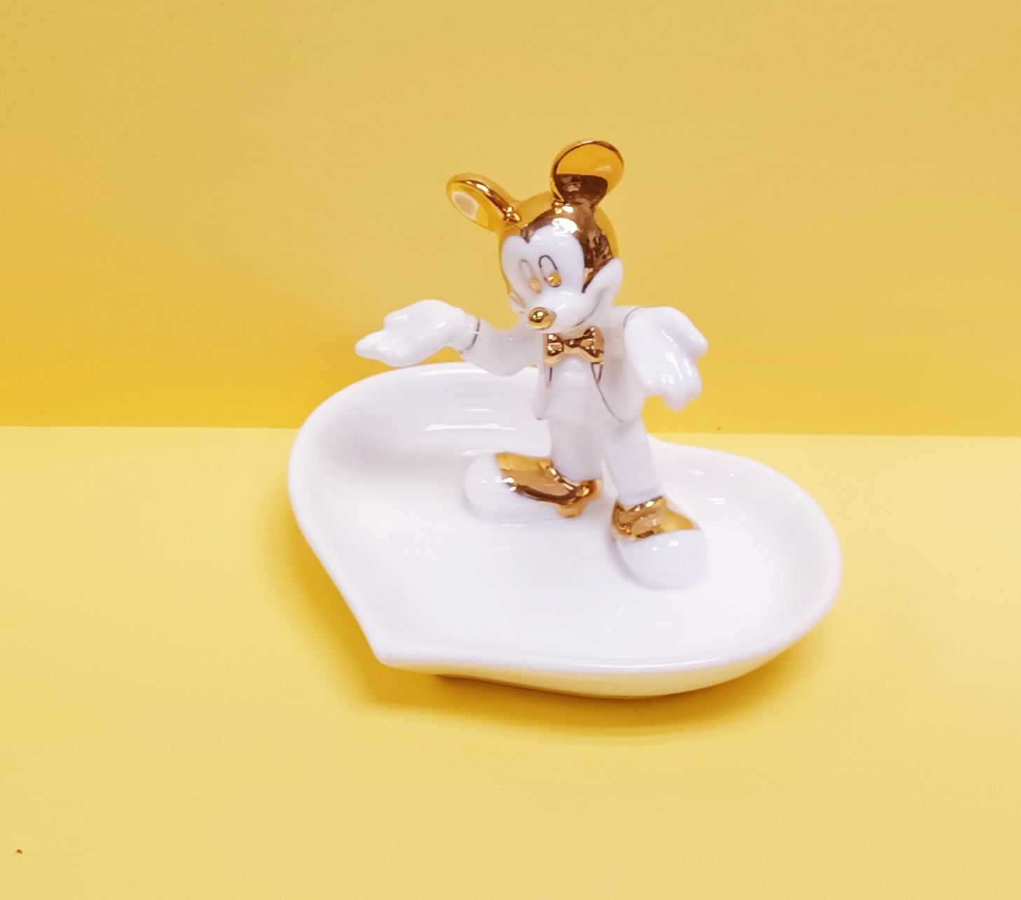 BONE CHINA TRAY  骨瓷收納托盤 Mickey Mouse  (KD-7)