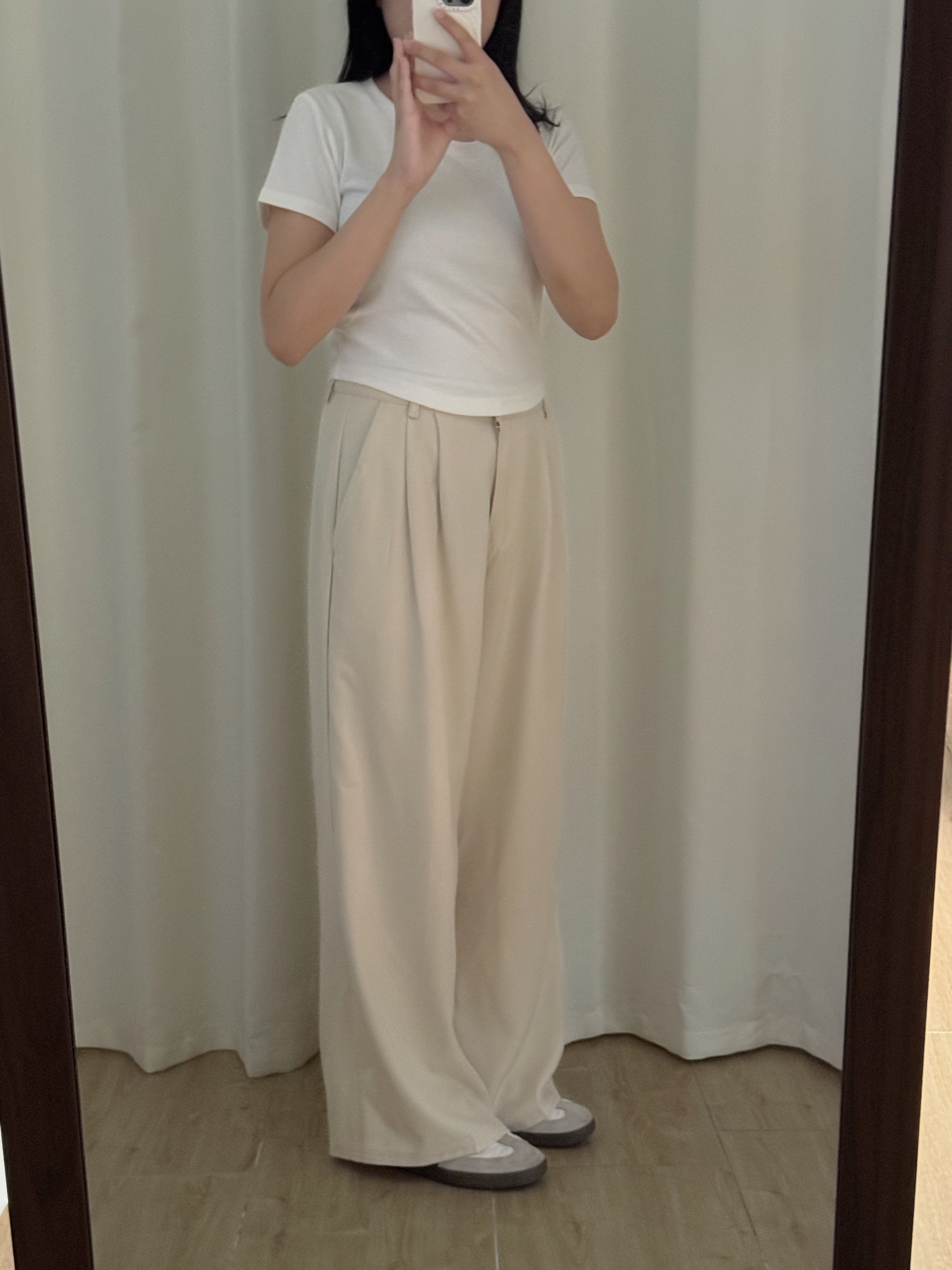 [2 VER.][四季可穿!]滑滑垂感西裝長褲(四色入/五個尺碼/兩個長度)