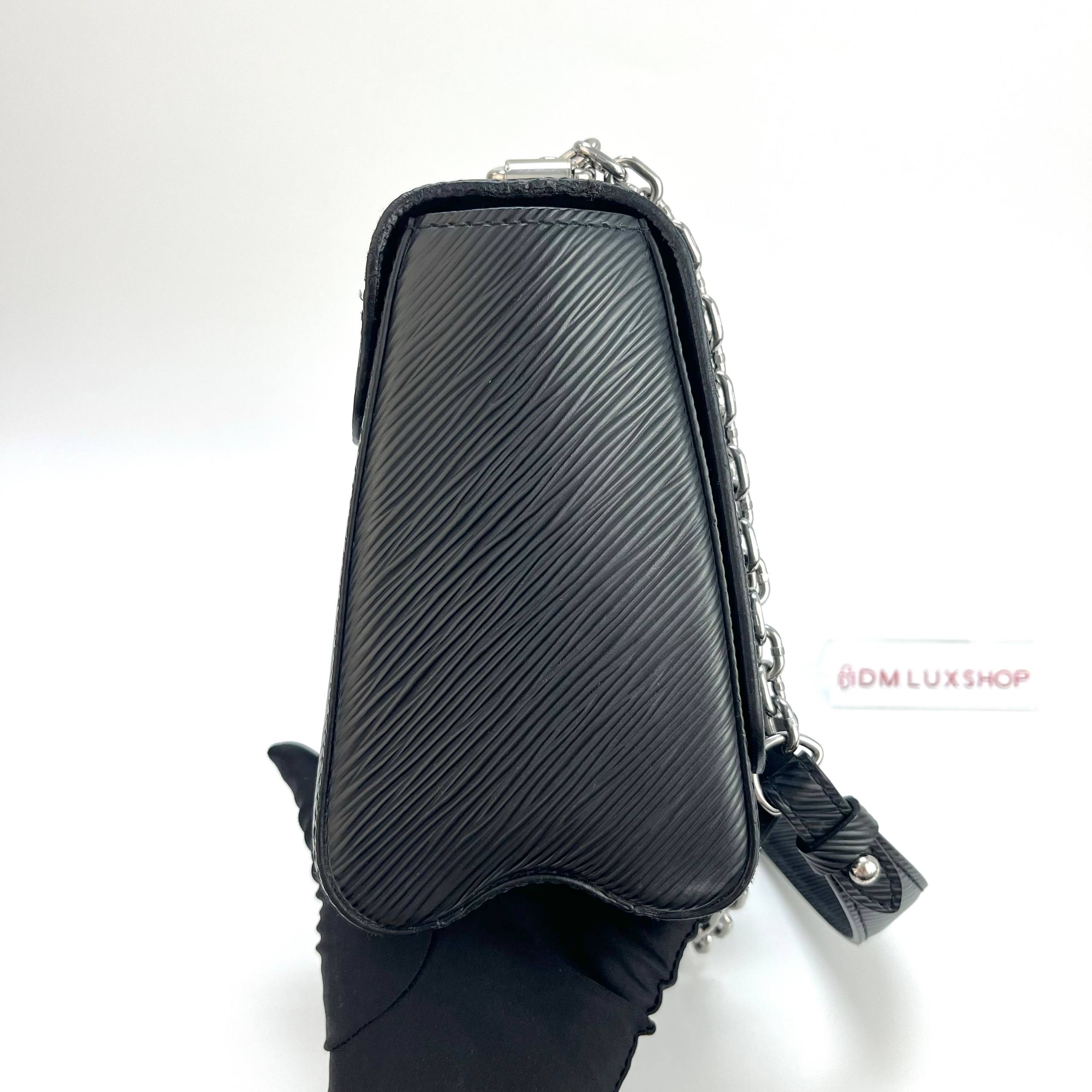 LV Black Epi Twist MM SHW *Missing Mirror*