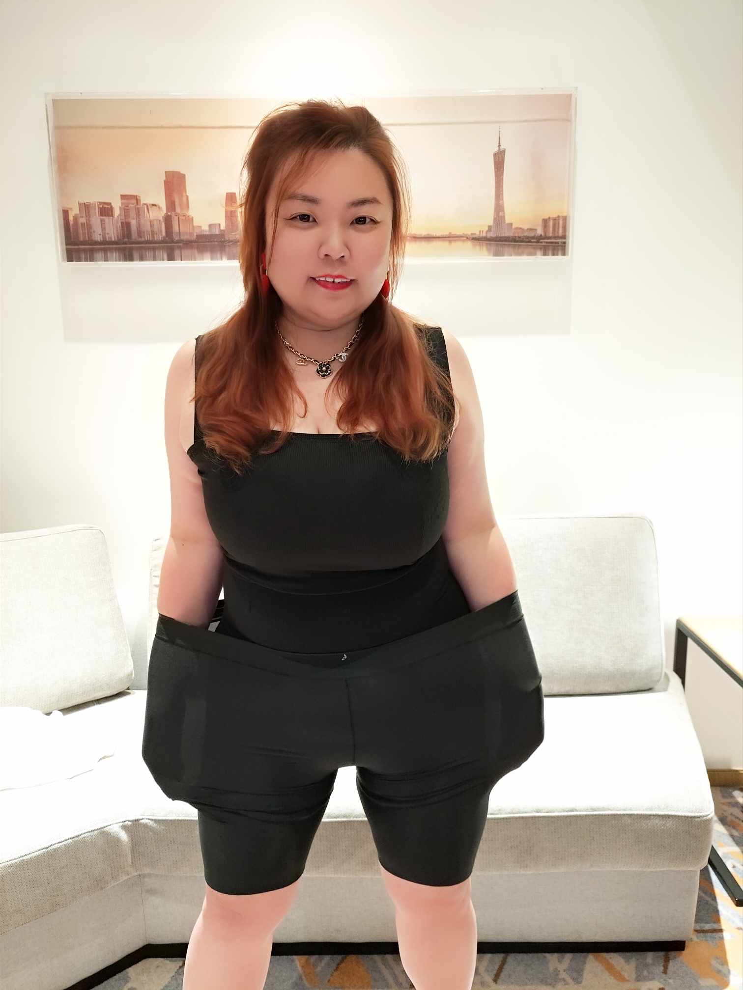 YCE08 041 冰丝无痕5分安全裤