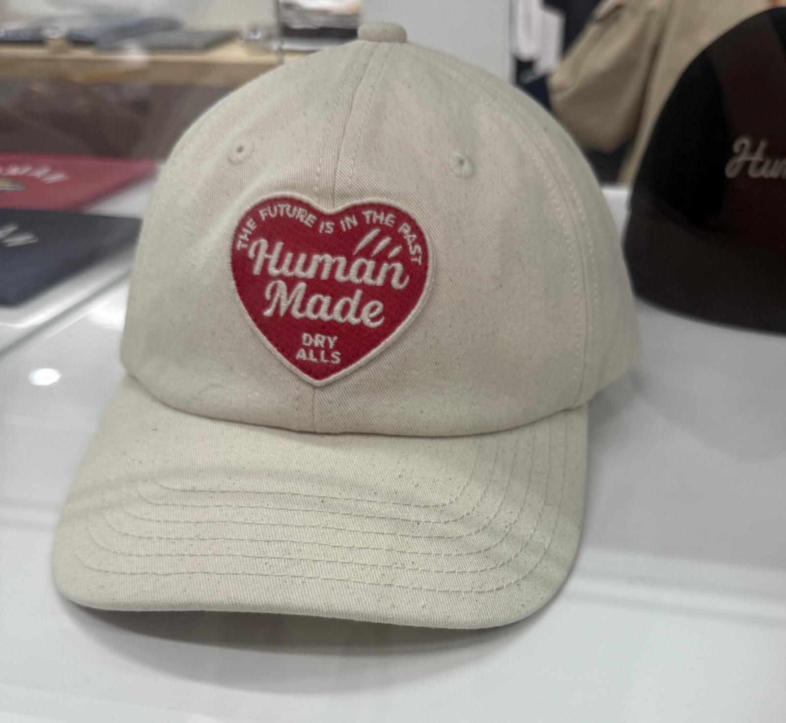 Human made 心心cap white
