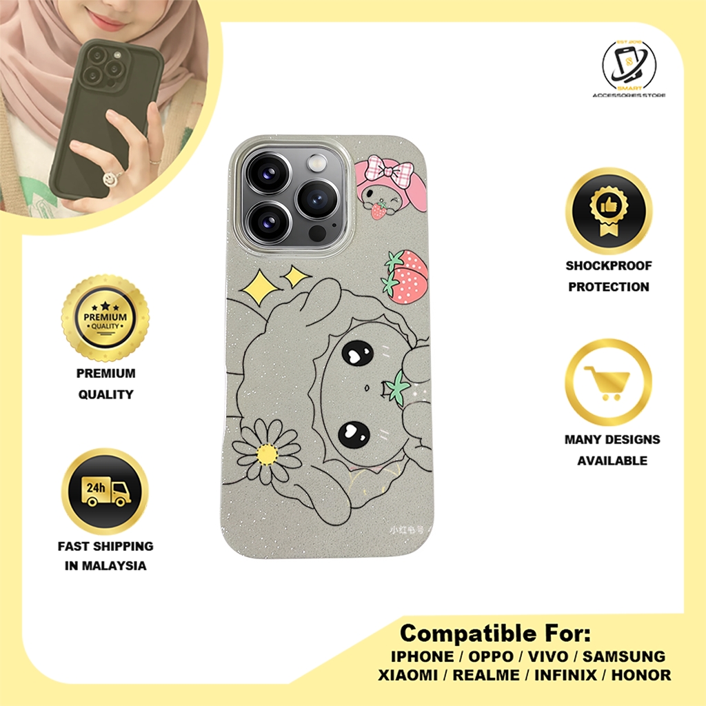 BLING CASE PHONE FOR IPHONE - DESIGN KUROMI B