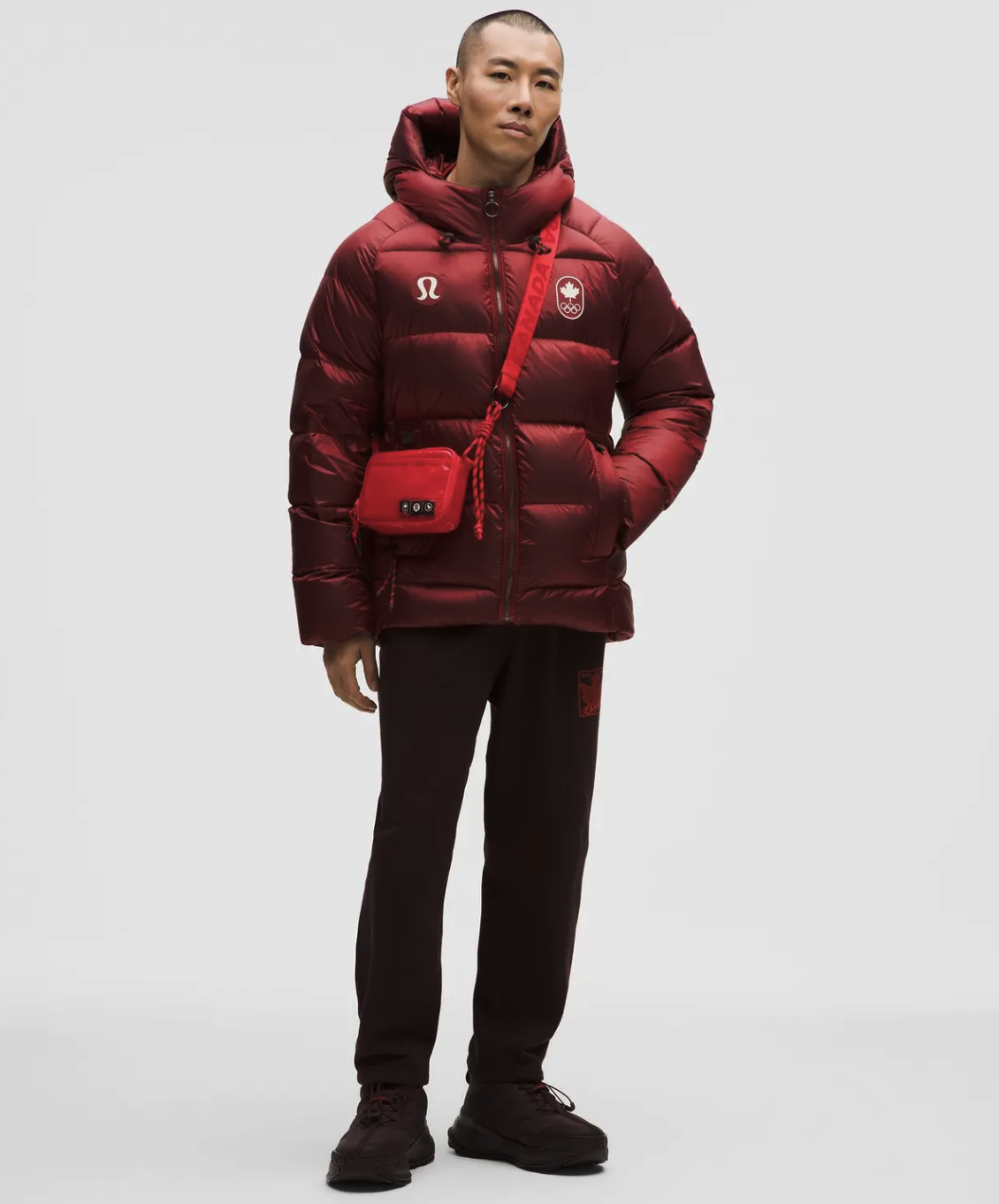 Luluemon Team Canada Future Legacy Easy Access Bag 1.5L COC CPC Logo