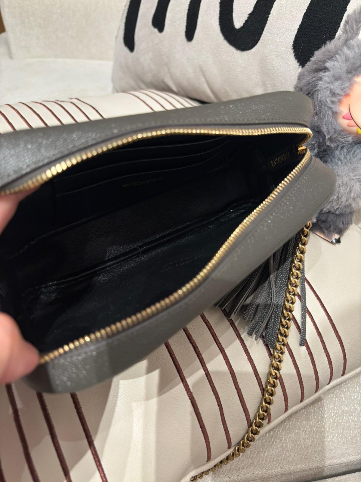 YSL Lou Lou Mini Camera Bag 100%Authentic, 98%New ✅Dust bag