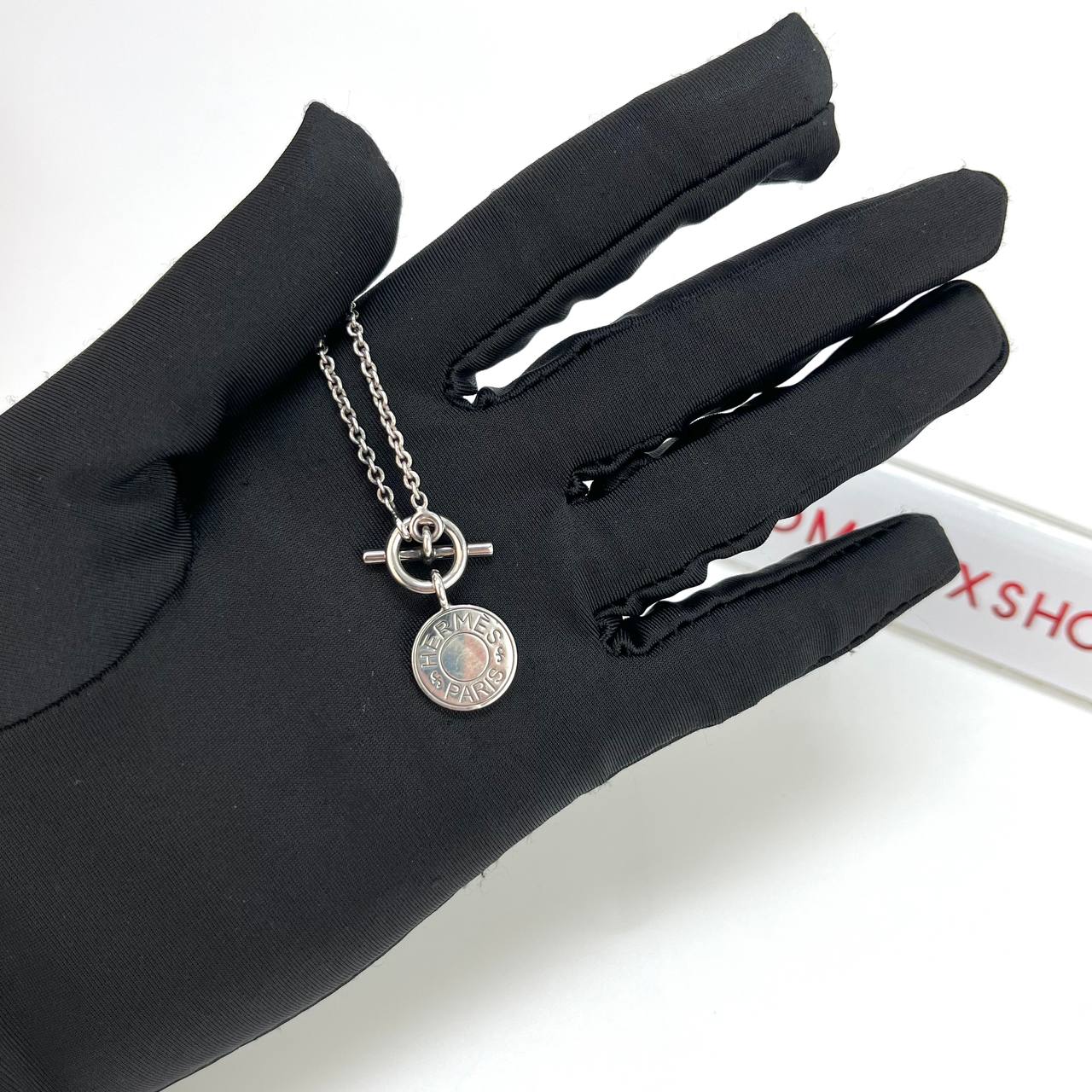 Hermes Amulets H Confettis Necklace