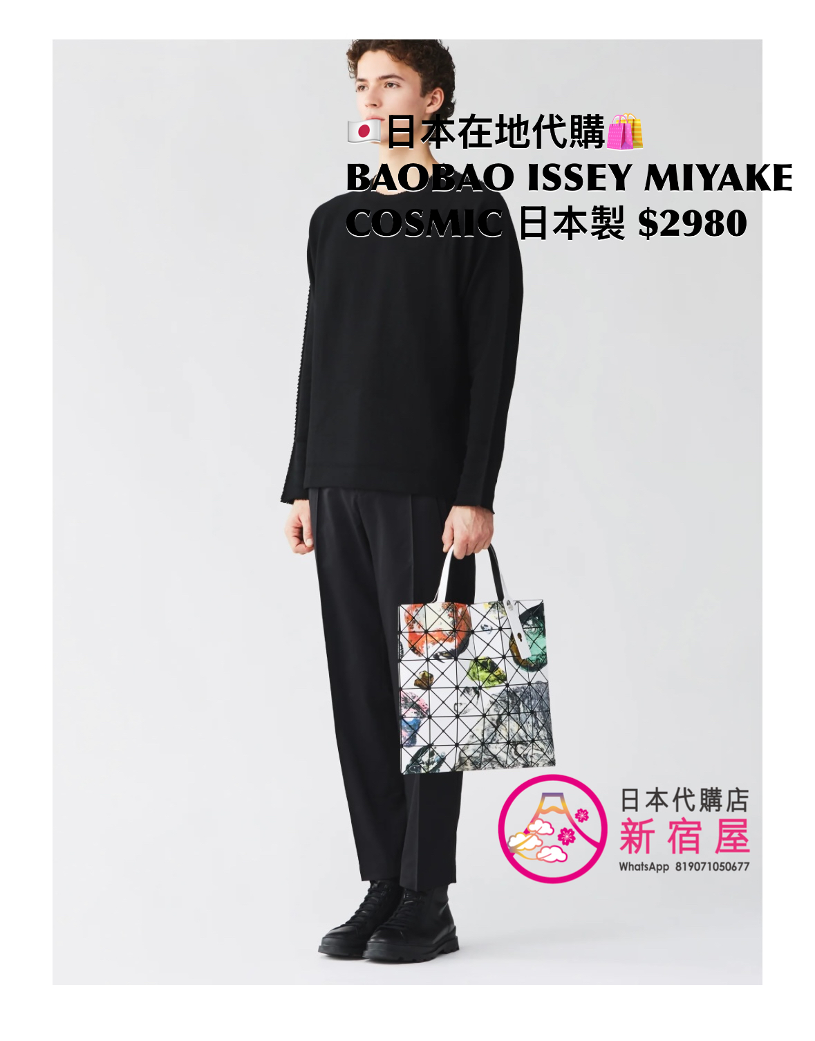 BAOBAO ISSEY MIYAKE 6x6 COSMIC