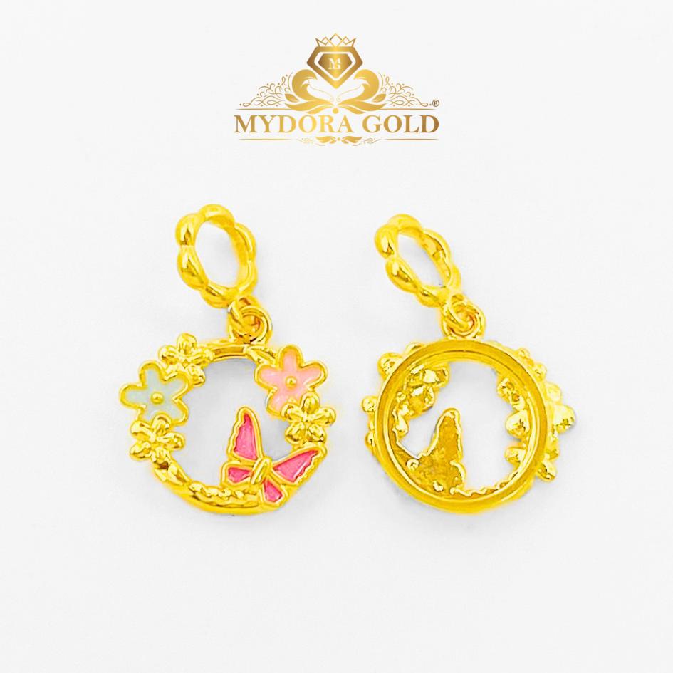 MYDORA Charm Mini Butterfly In Bloom Enamel (5G) | EMAS 916/22k