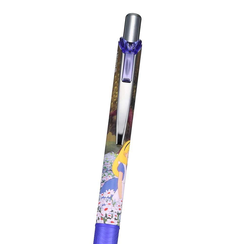 現貨｜【日本 Disney Store 限定】Alice 愛麗絲 日本製 Pentel EnerGel 0.5mm 黑色 啫喱筆 209060