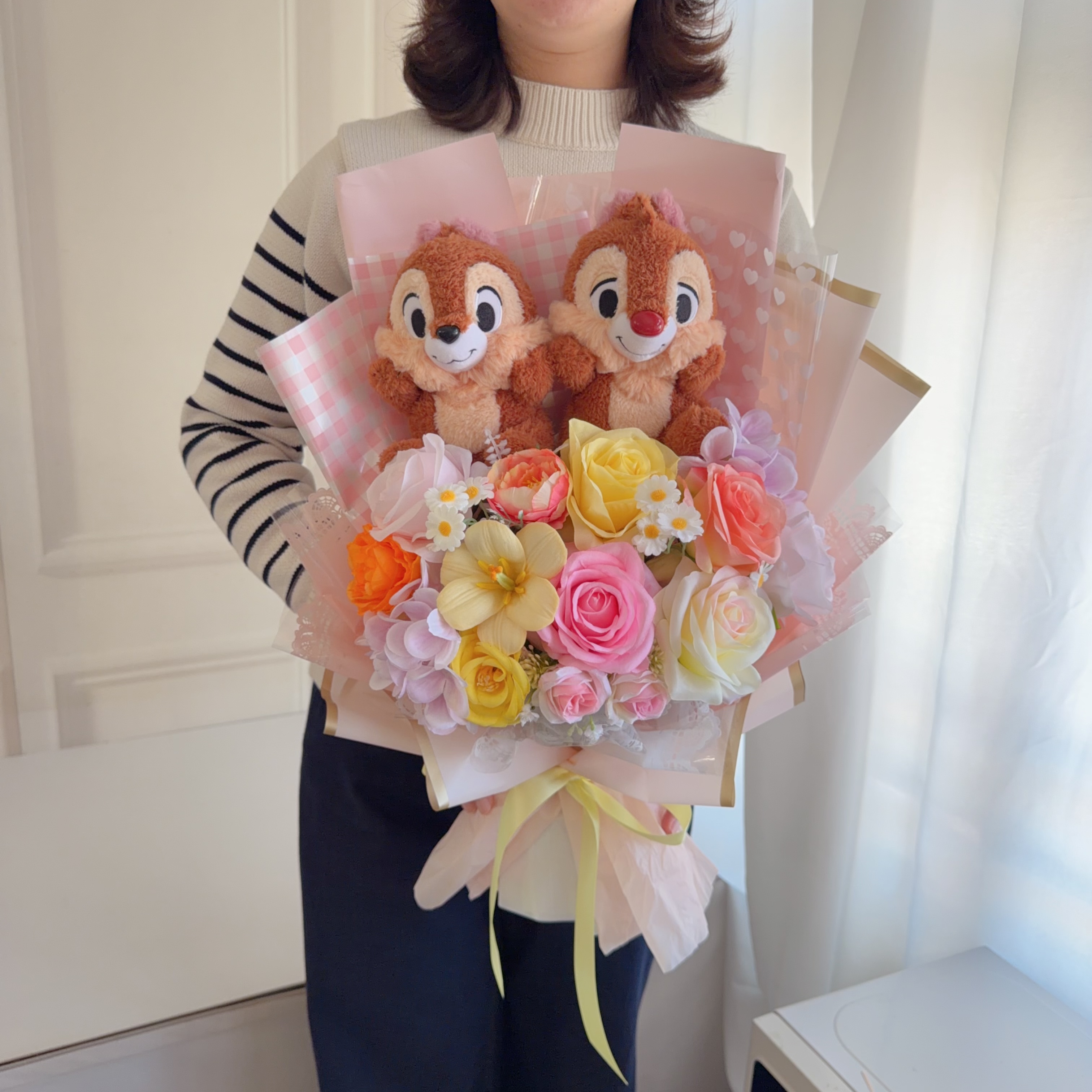 (現貨)chipndale 公仔花