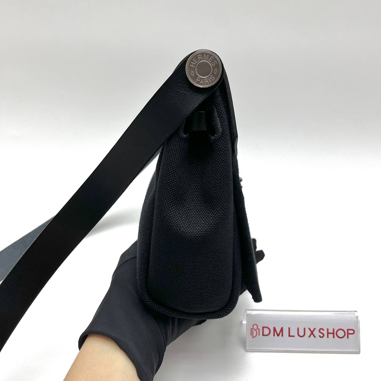 Hermes Mini Herbag Black (Stamp G)