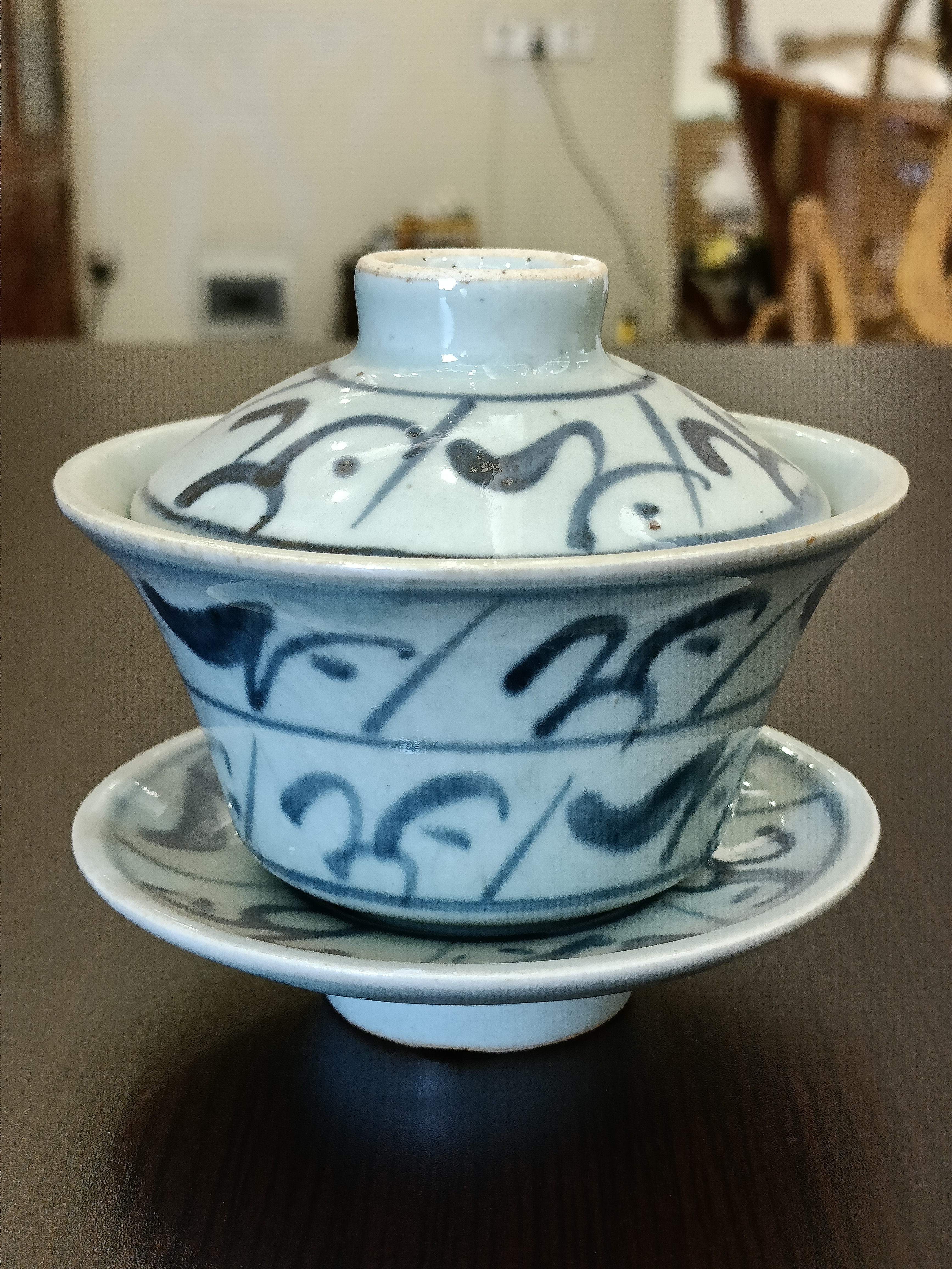 51-古董蓋碗茶具~老瓷<有需要請聯絡我們 852-6329 6186>