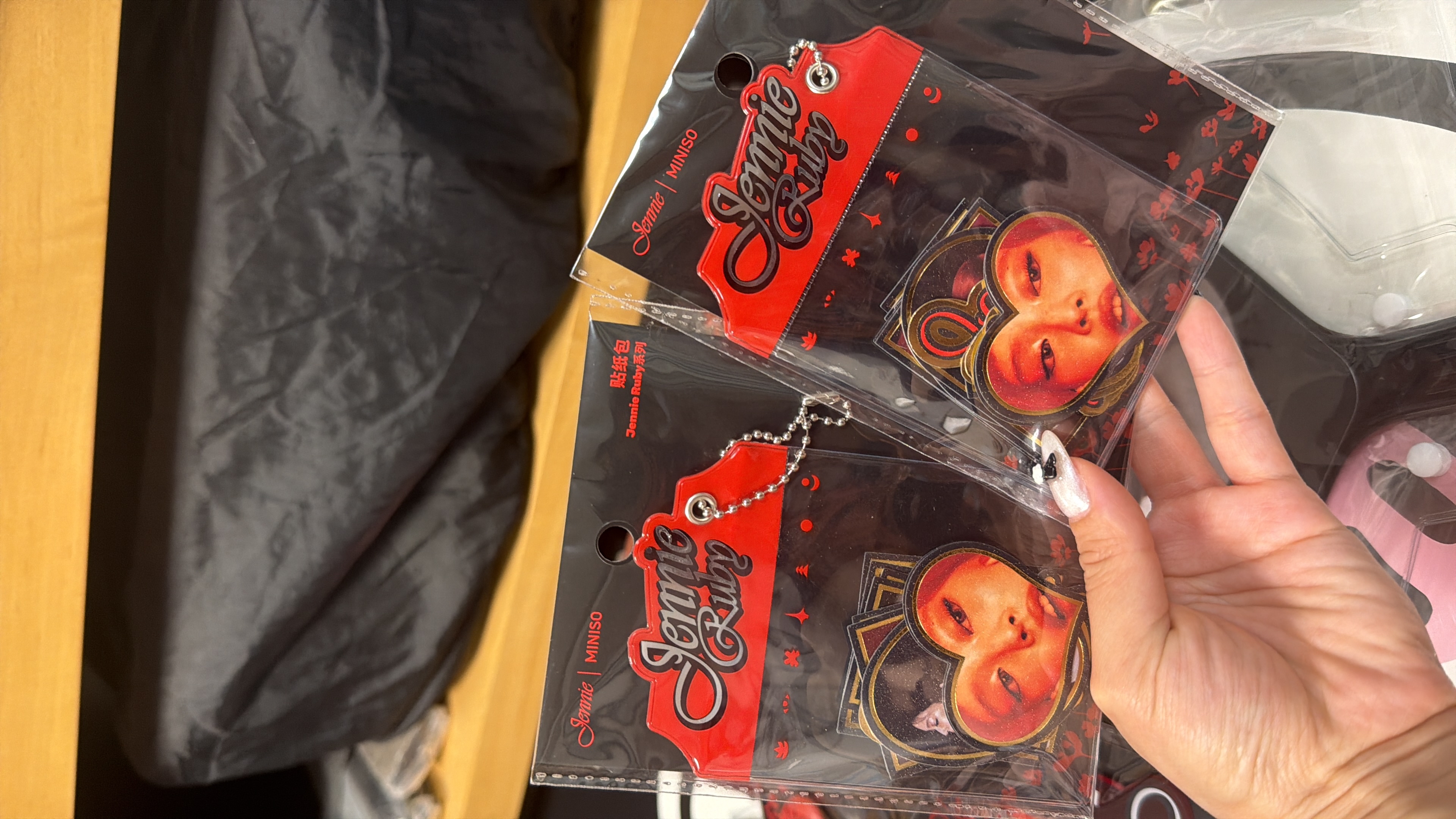 現貨 JENNIE RUBY X MINISO 貼紙套裝