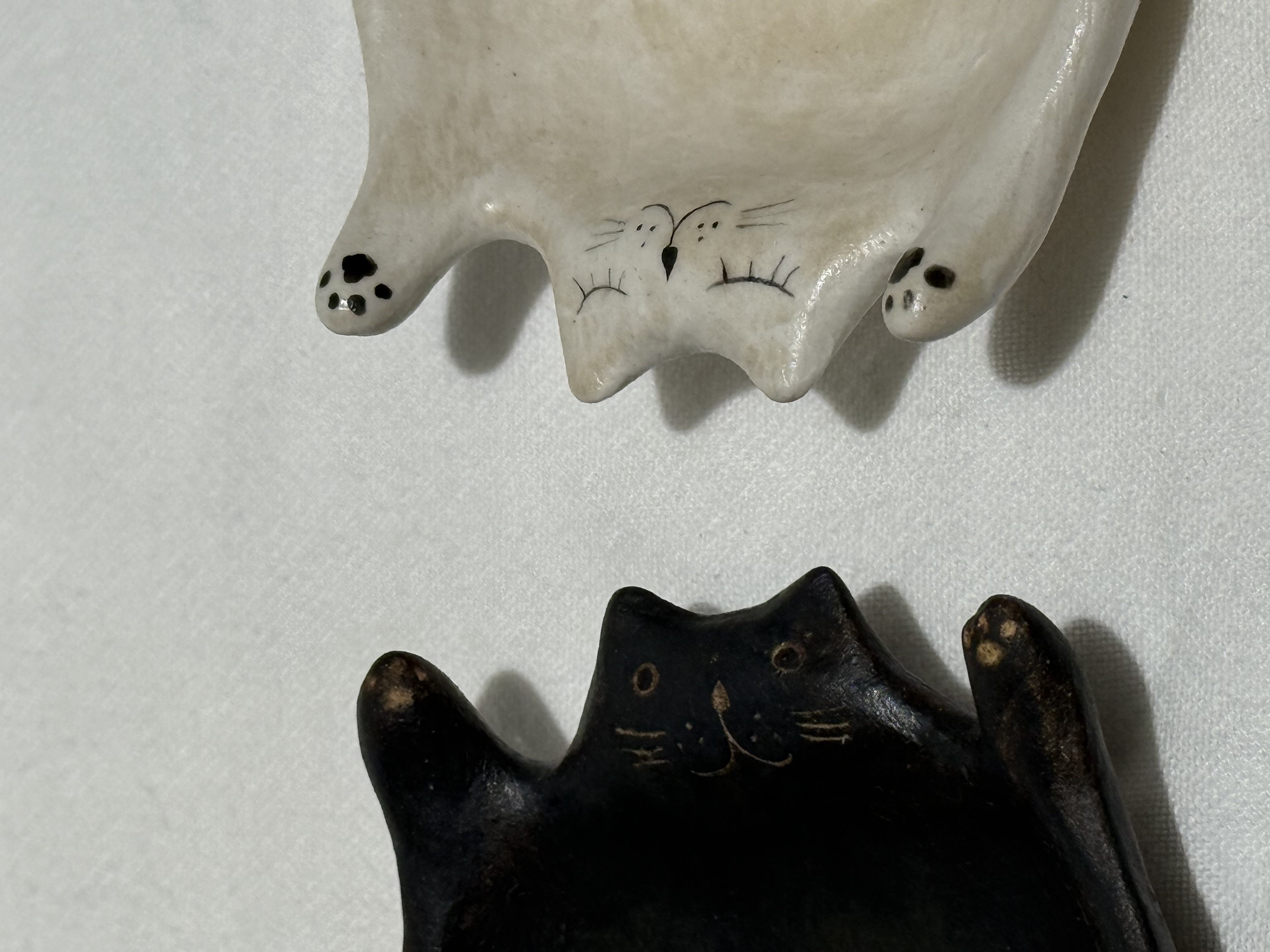 水玉工坊 貓咪小碟 貓貓舉手 小料碟