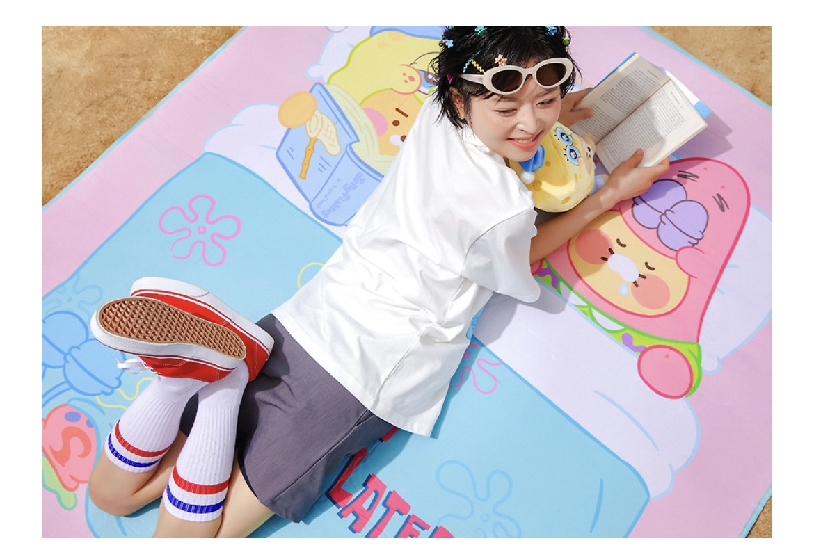 海綿寶寶🧽 x Kakao Friends 野餐墊🧺