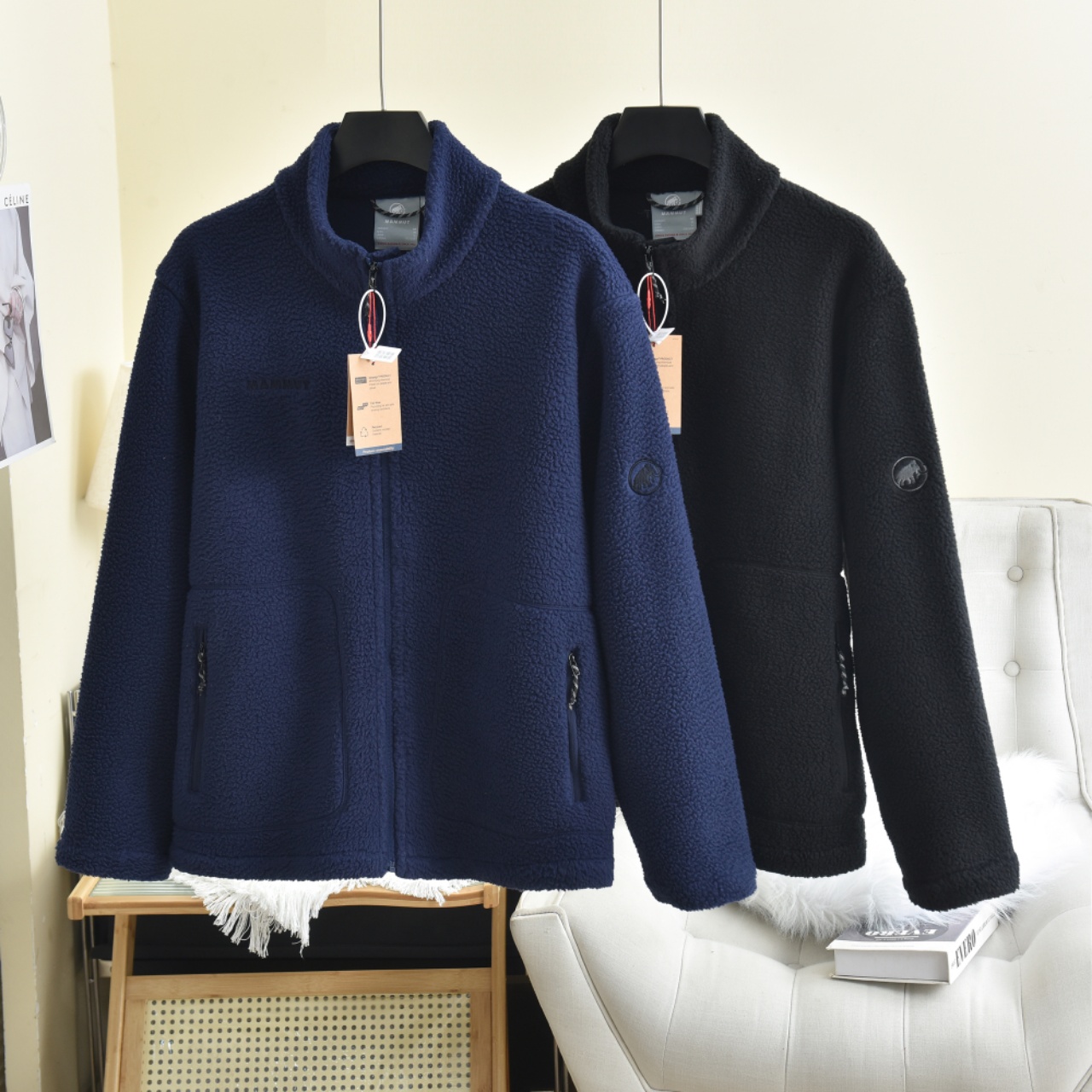 Mammut Falera 抓絨保暖立領拉鍊外套