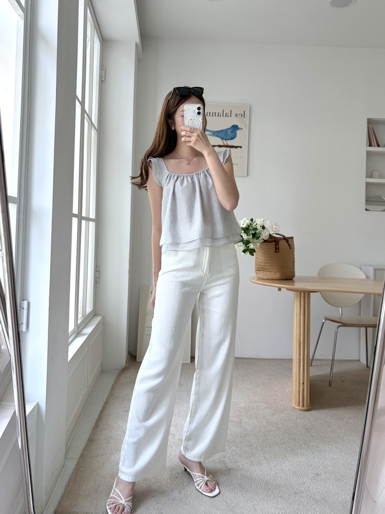 [極涼!!] Summer Lightweight White Jeans