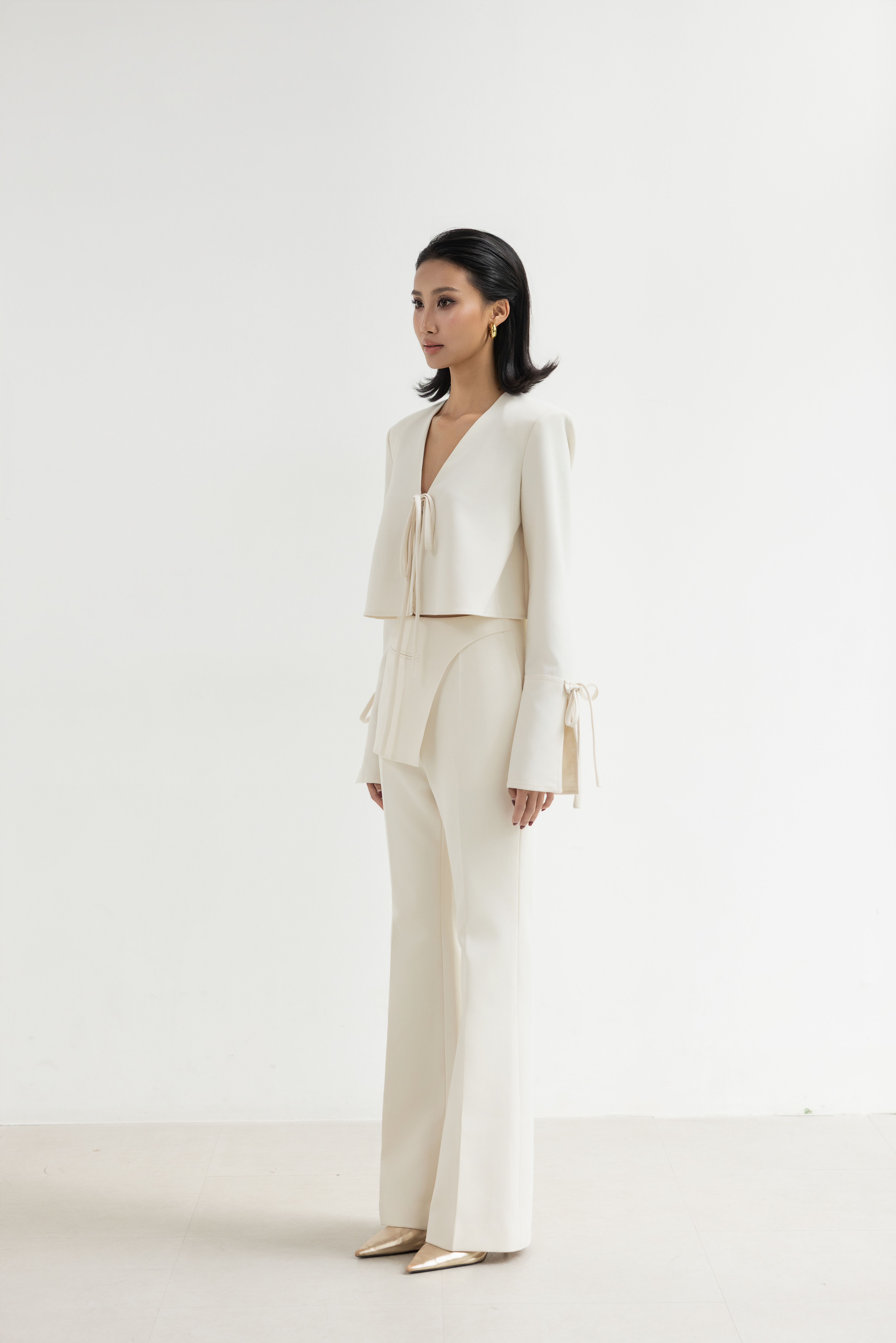 The Amara Tie-Front Top