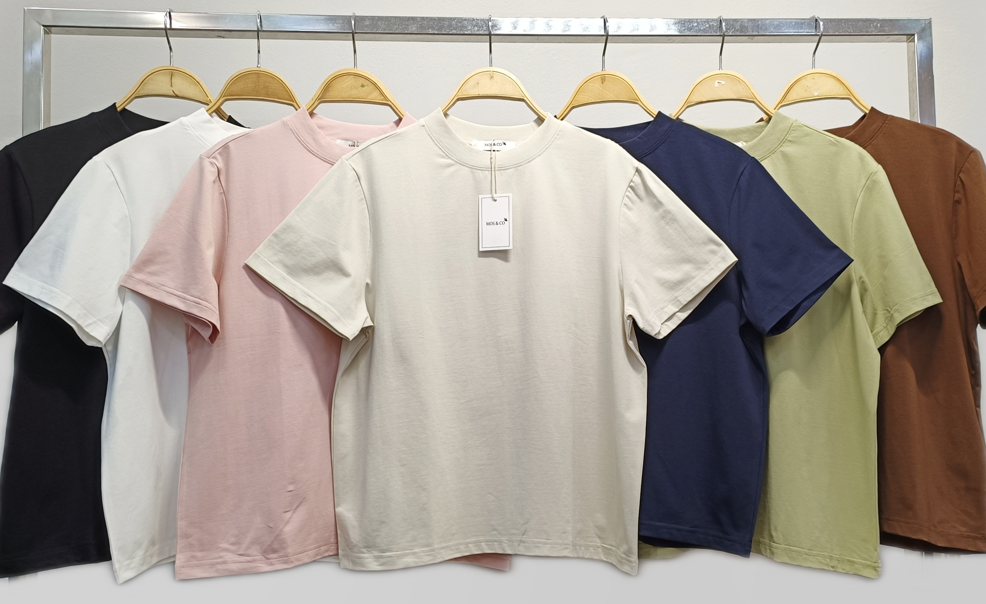 5046 Basic Round Neck Tee