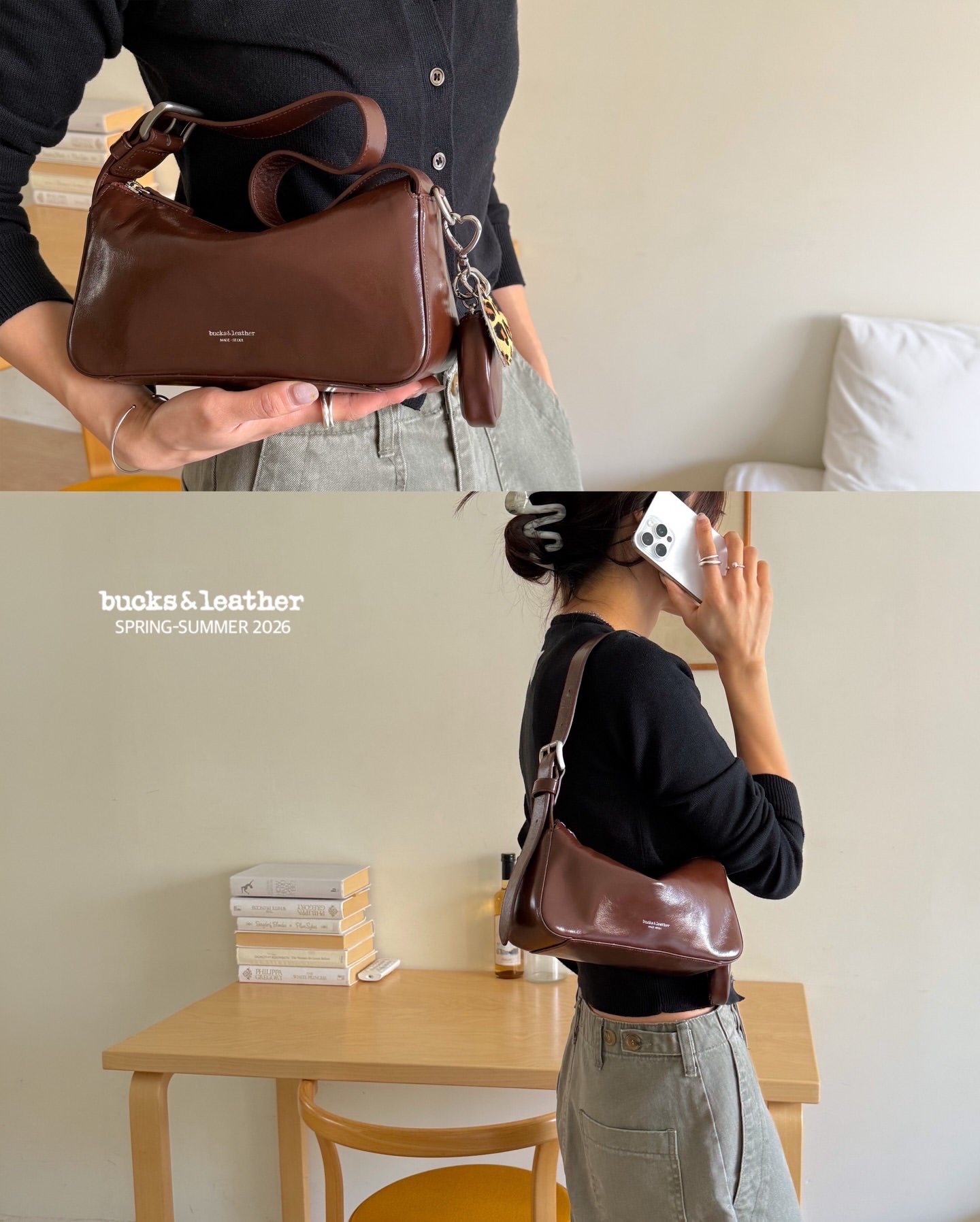  【26SS】預訂_Ready Bag By Bucks & leather