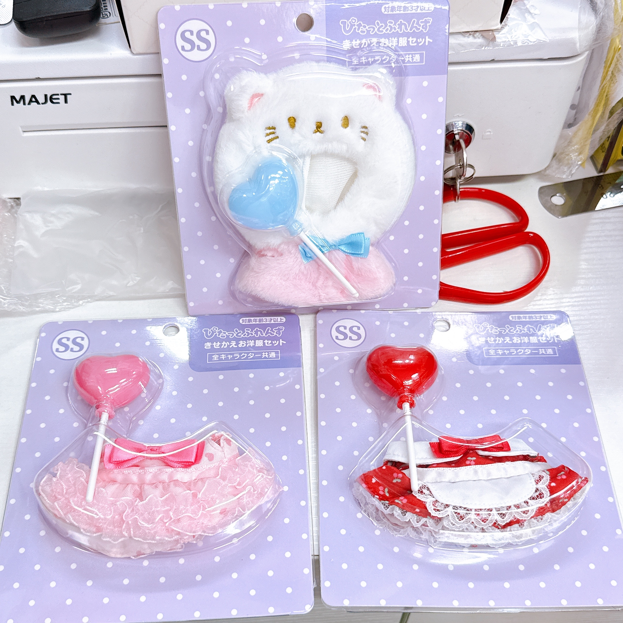 日本直送磁吸公仔SS size衣服（不連公仔出售 公仔另外購買）