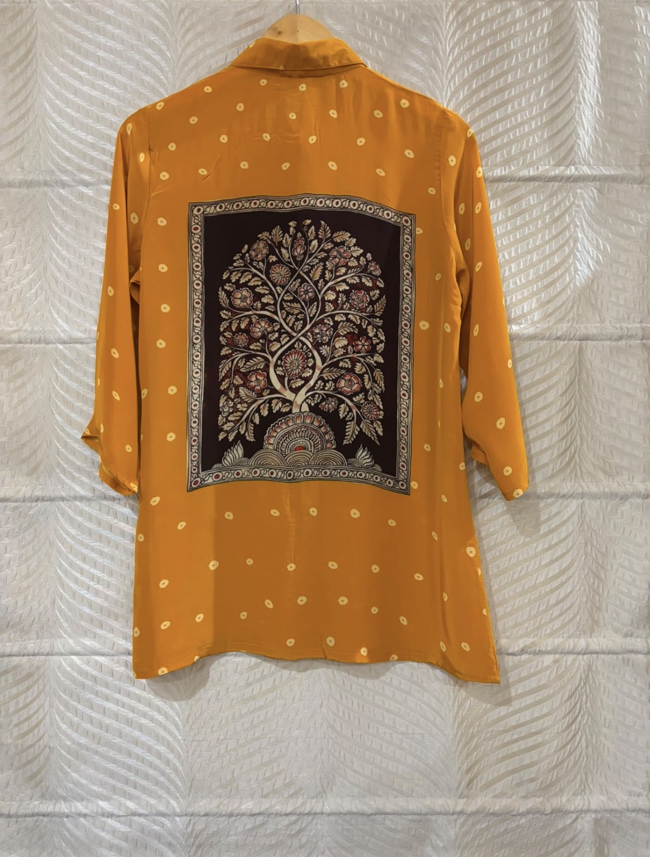  Ethnic Shirt in Mustard