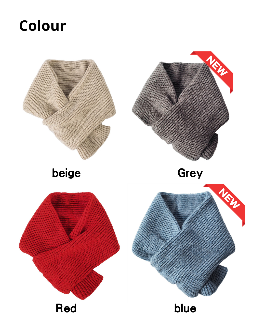 日本代購【 2026新色 日本直送 日本製 MAISON BLANCE 100%美麗諾羊毛 迷你頸巾 Made in Japan Merino Wool Ribbed Mini Muffler 】