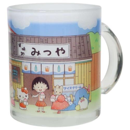 Sanrio & 小丸子玻璃杯319155