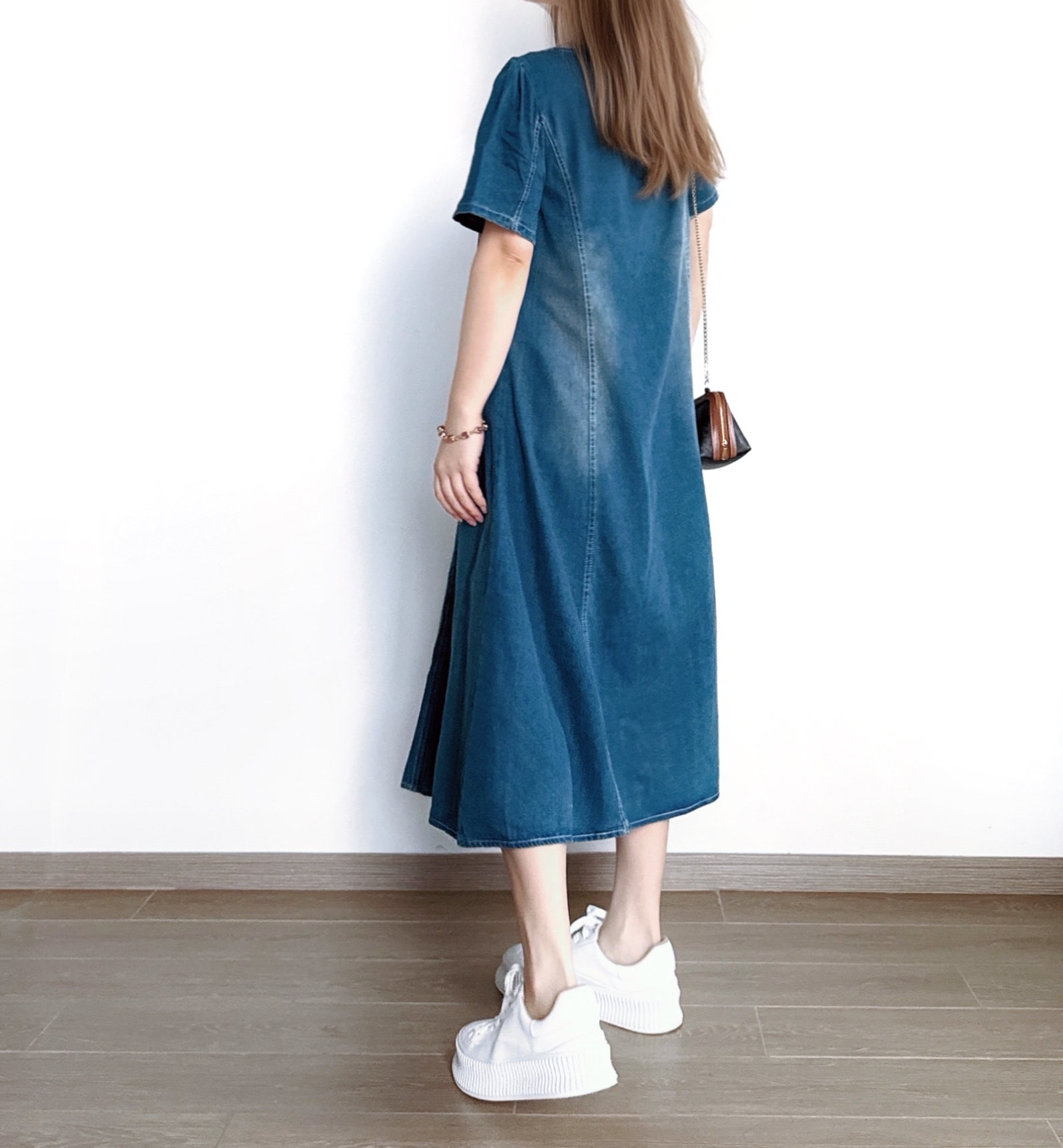 復古牛仔Lace V領Ops