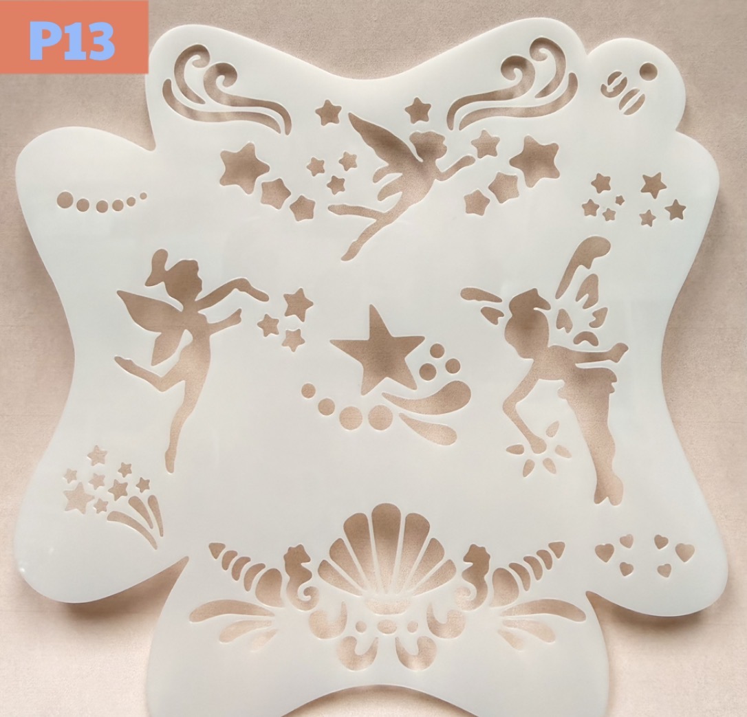 膠圖板-人物(P）