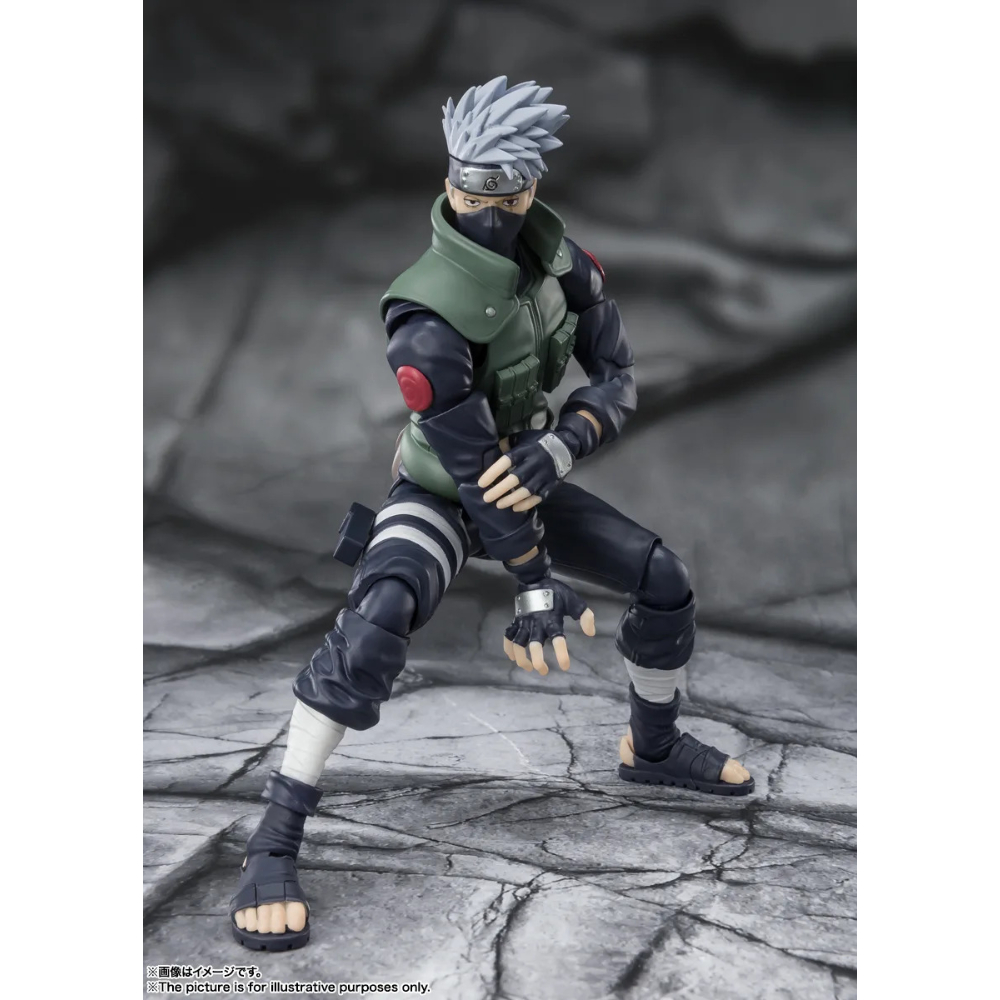 PREORDER SHF Naruto Shippuden Hatake Kakashi - The Famed Sharingan Hero